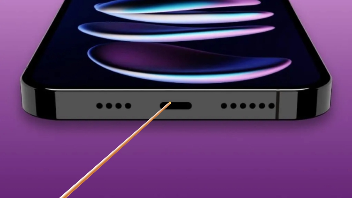 Vệ sinh chân sạc iPhone