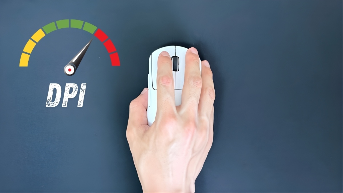 Check DPI chuột khi tốc độ con trỏ bất thường