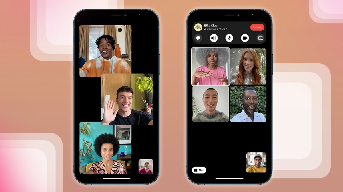 Tính năng gọi điện FaceTime nhóm lớn 