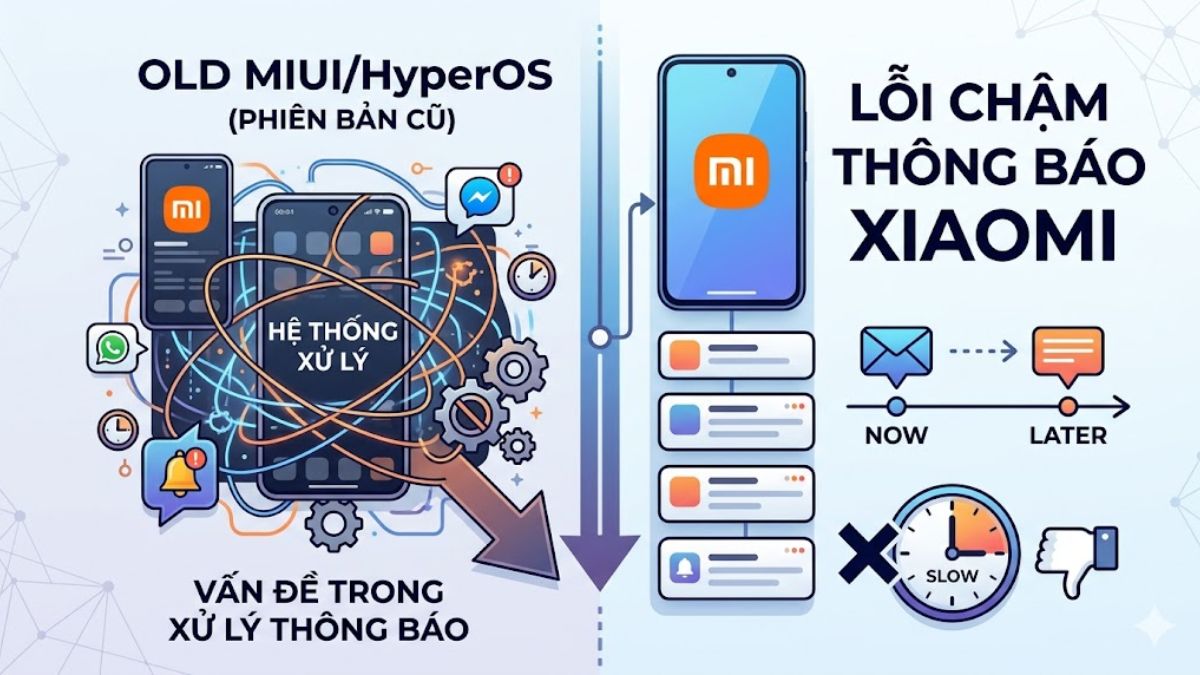 Vấn đề đến từ hệ điều hành cũ