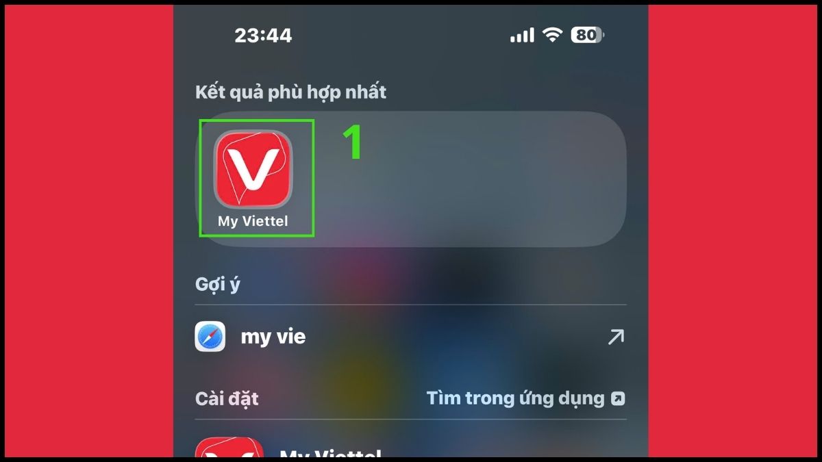 Tải và mở app My Viettel