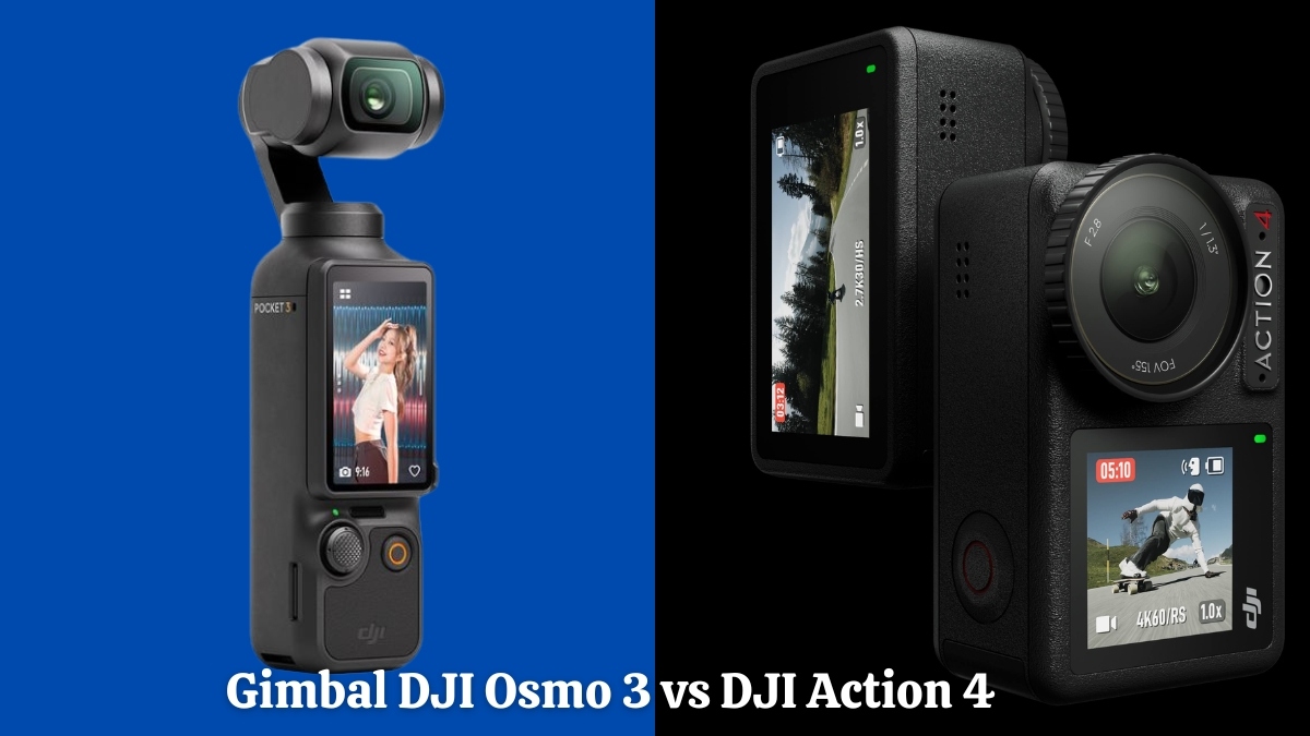 So sánh gimbal DJI Osmo 3 và DJI Action 4 về động cơ