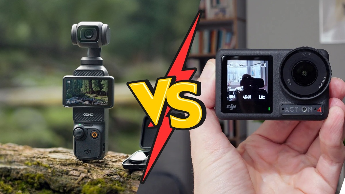 Chọn Osmo 3 hay DJI Action 4 phụ thuộc vào nhu cầu sử dụng