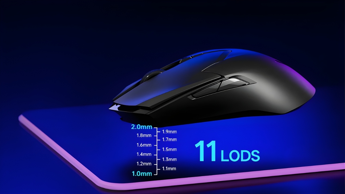 LOD thấp giúp loại bỏ hiện tượng trượt tâm ngoài ý muốn