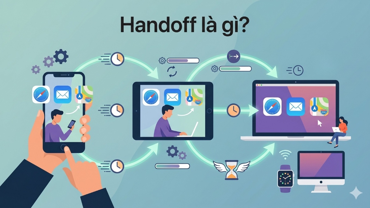 Handoff là tính năng độc quyền của Apple