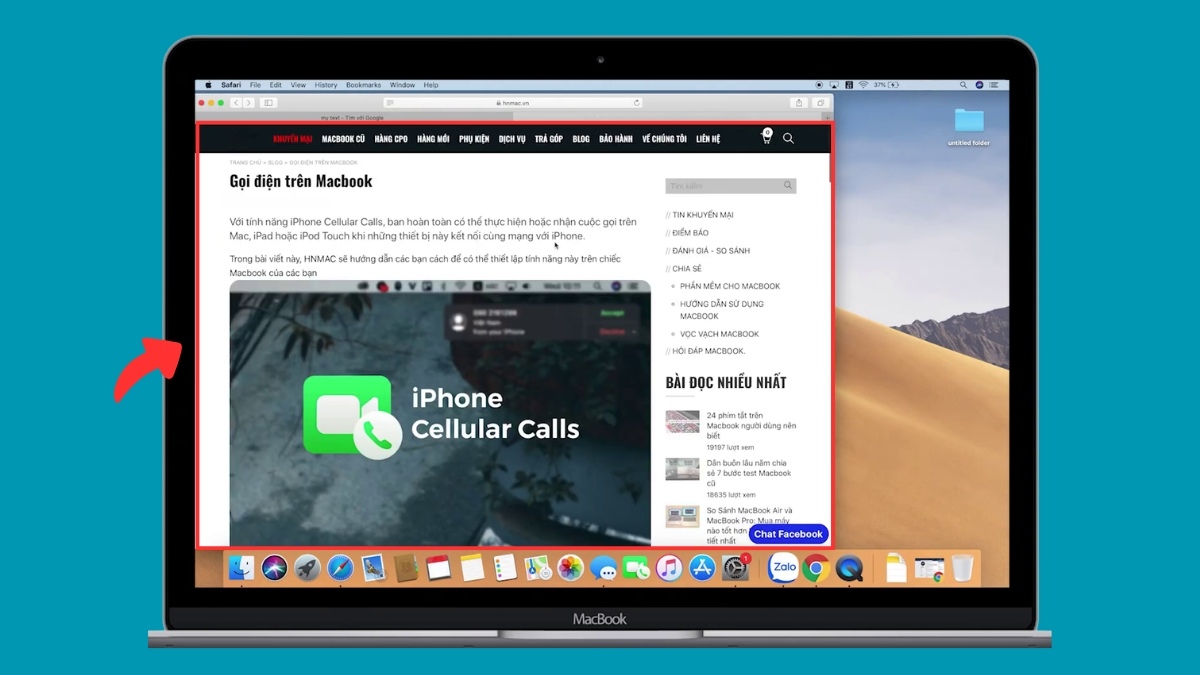 Sử dụng Handoff để chuyển Safari giữa các thiết bị Apple