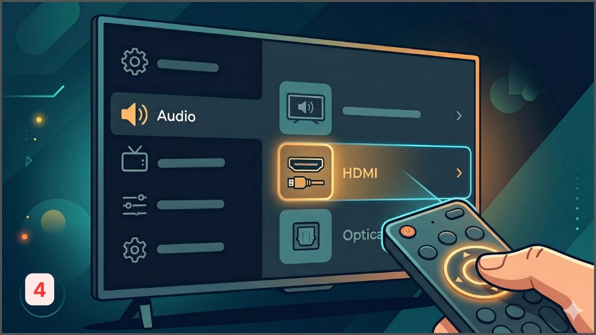 Chọn đầu ra âm thanh