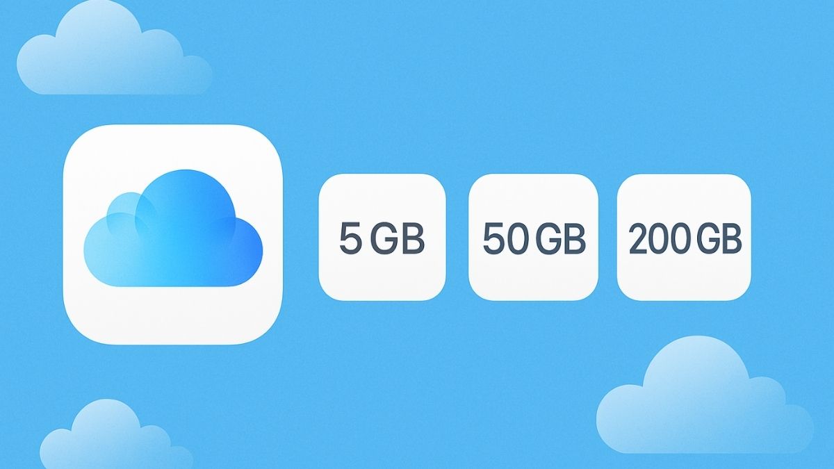 Dung lượng iCloud có thể được nâng cấp lên thành 50GB cho đến 2TB