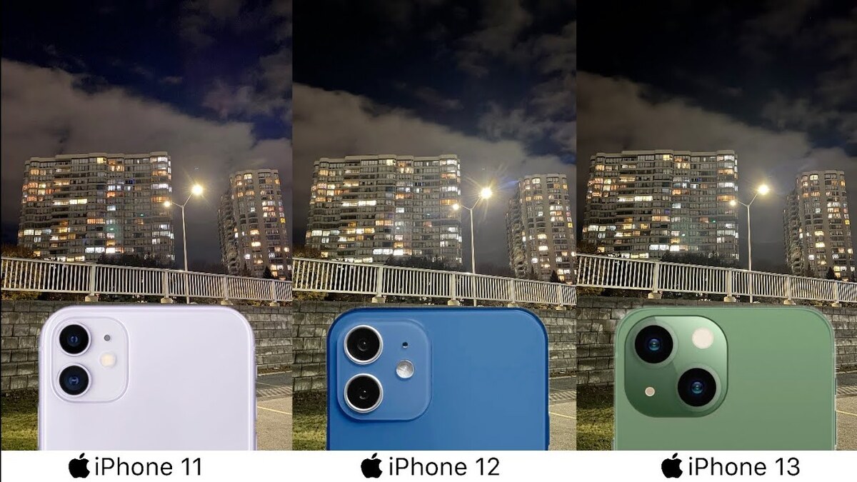 So sánh camera iPhone 11 với các thế hệ khác