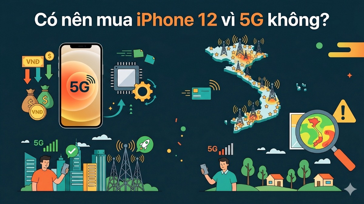 Nên lựa chọn mua iPhone 12 5G với mức phí tiết kiệm
