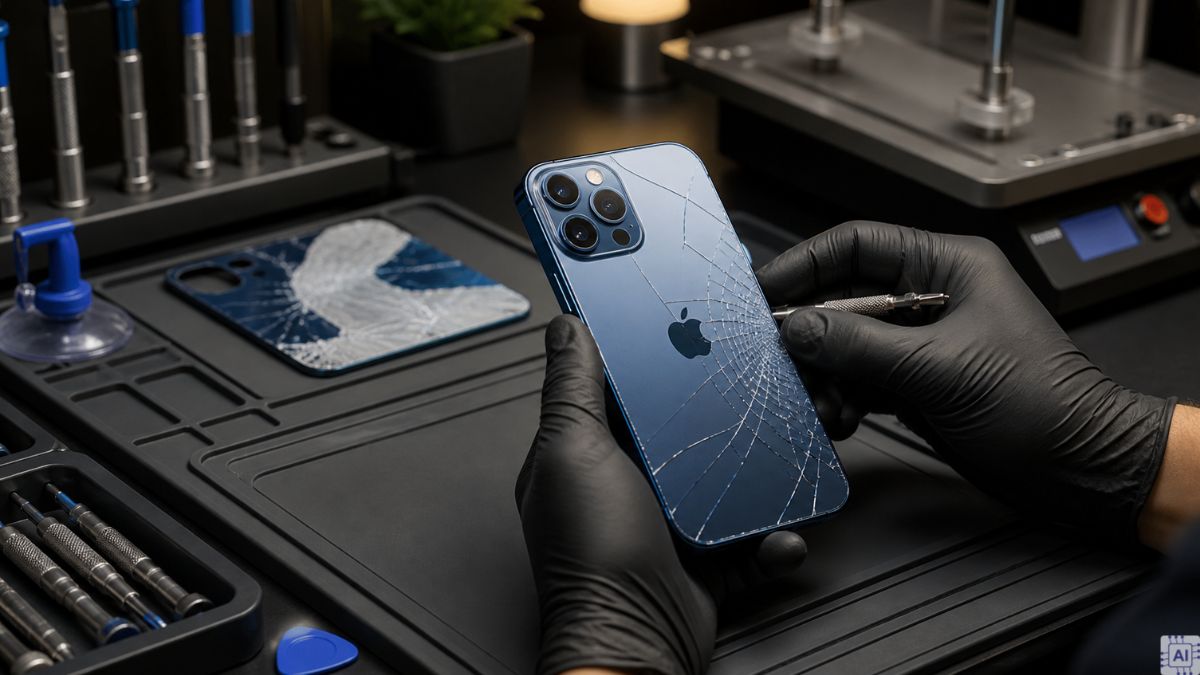 Gợi ý địa chỉ thay mặt kính lưng iPhone