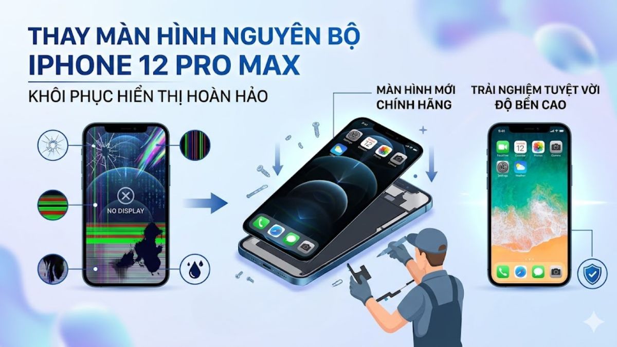 Thay màn hình nguyên bộ