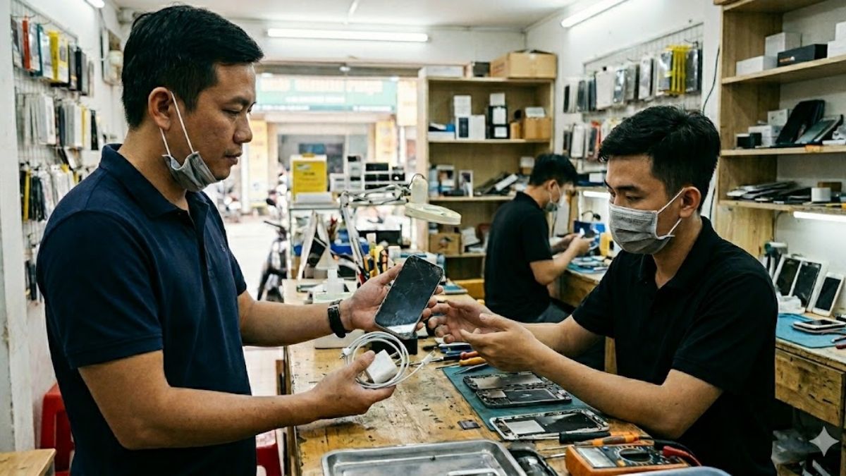 Gợi ý địa chỉ sửa chữa sạc điện thoại iPhone uy tín