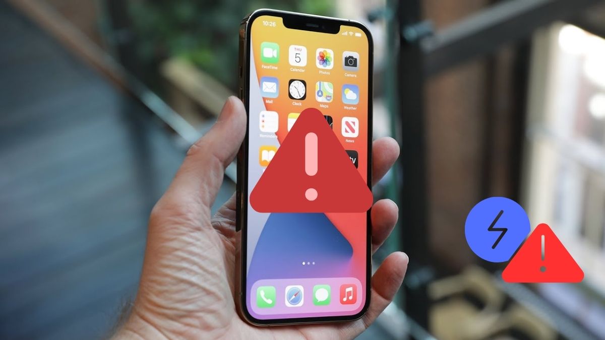Lỗi phần mèm trên iPhone 12 Pro Max