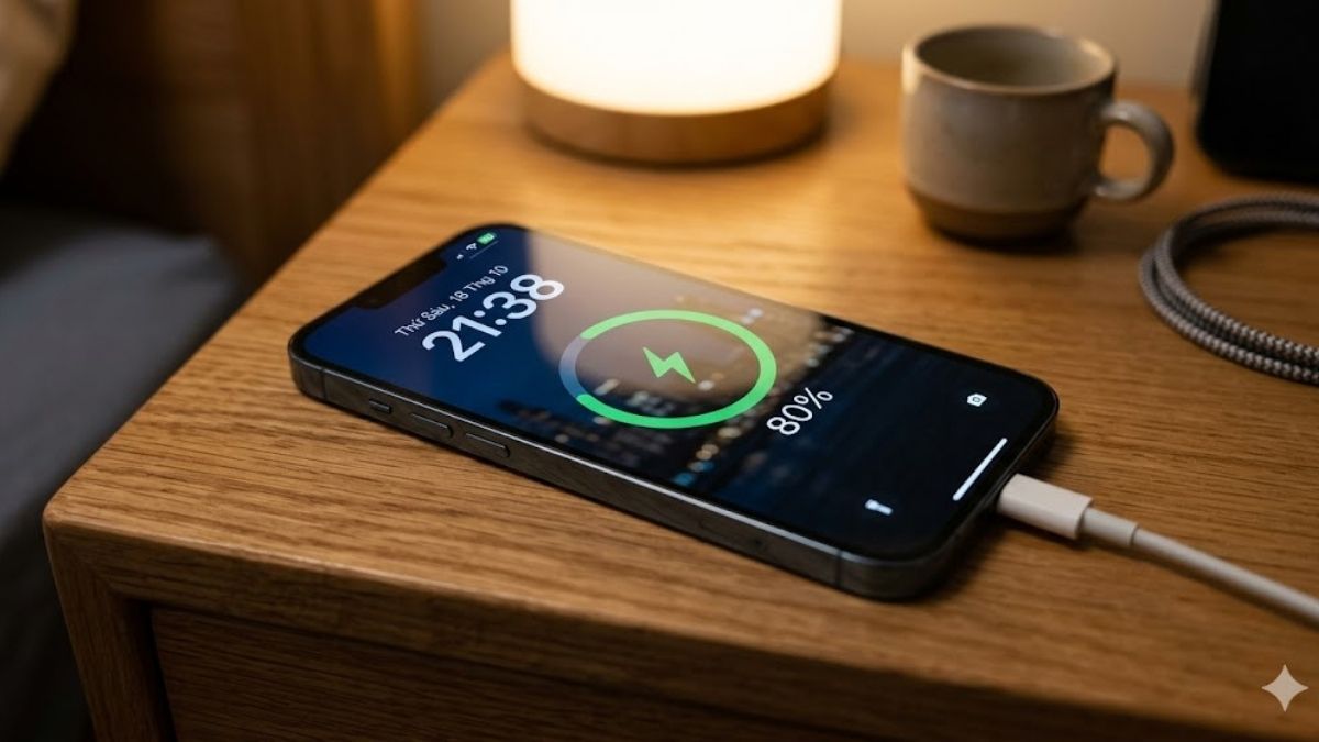 Tính năng sạc hỗ trợ bảo vệ tuổi thọ pin iPhone