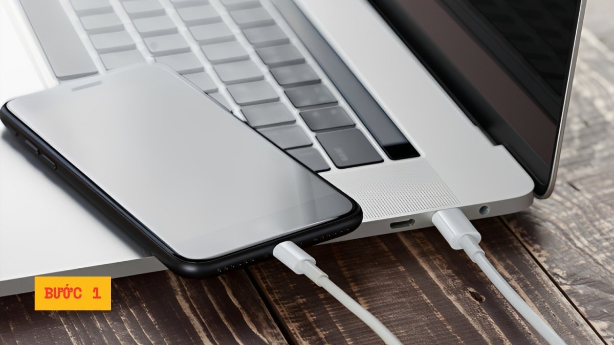 Kết nối iPhone với máy tính