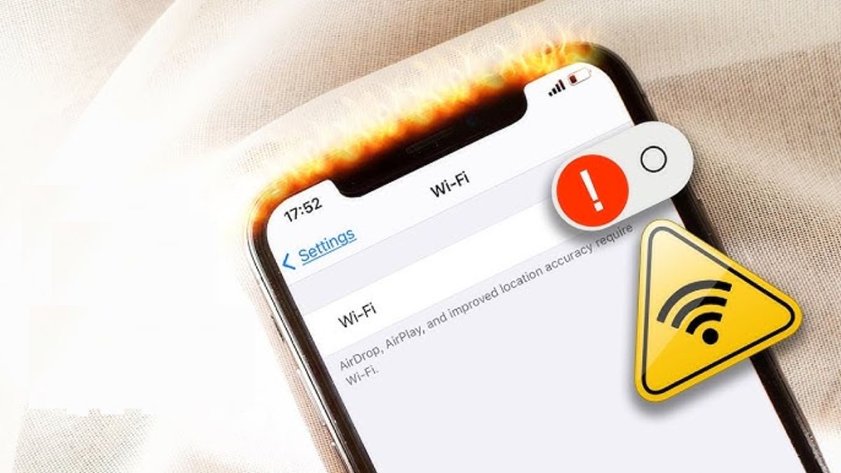 Cấu hình mạng sai là một trong những nguyên nhân khiến iPhone không bắt được WiFi