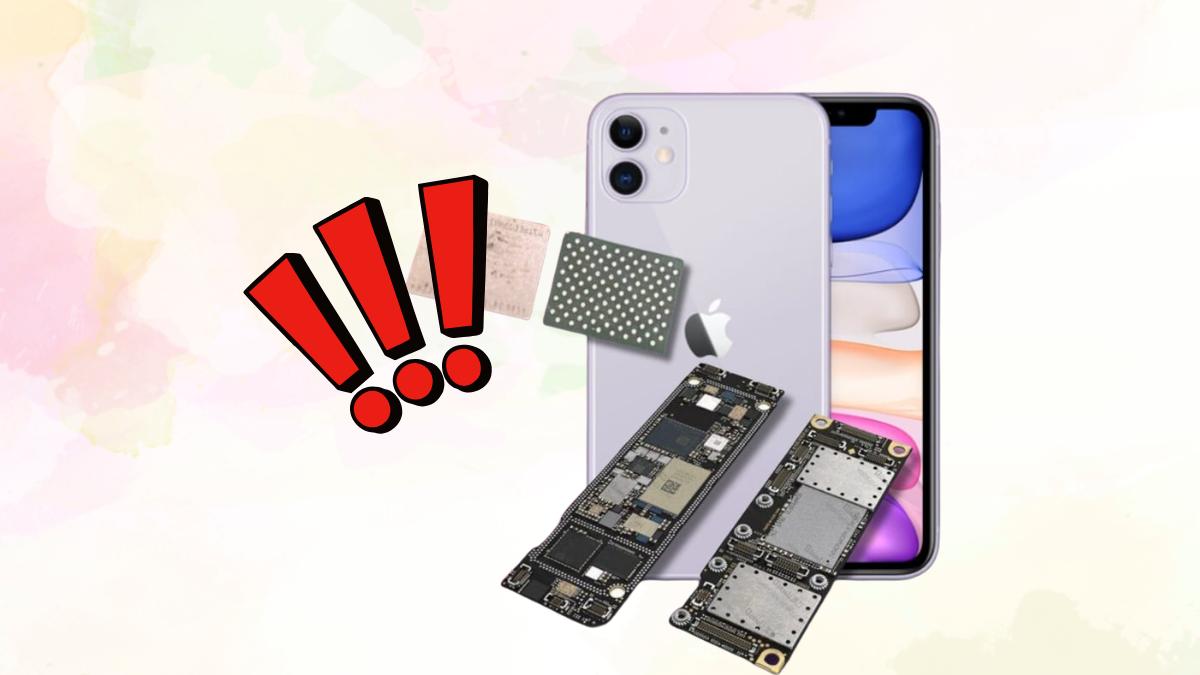 Lỗi phần cứng trên iPhone