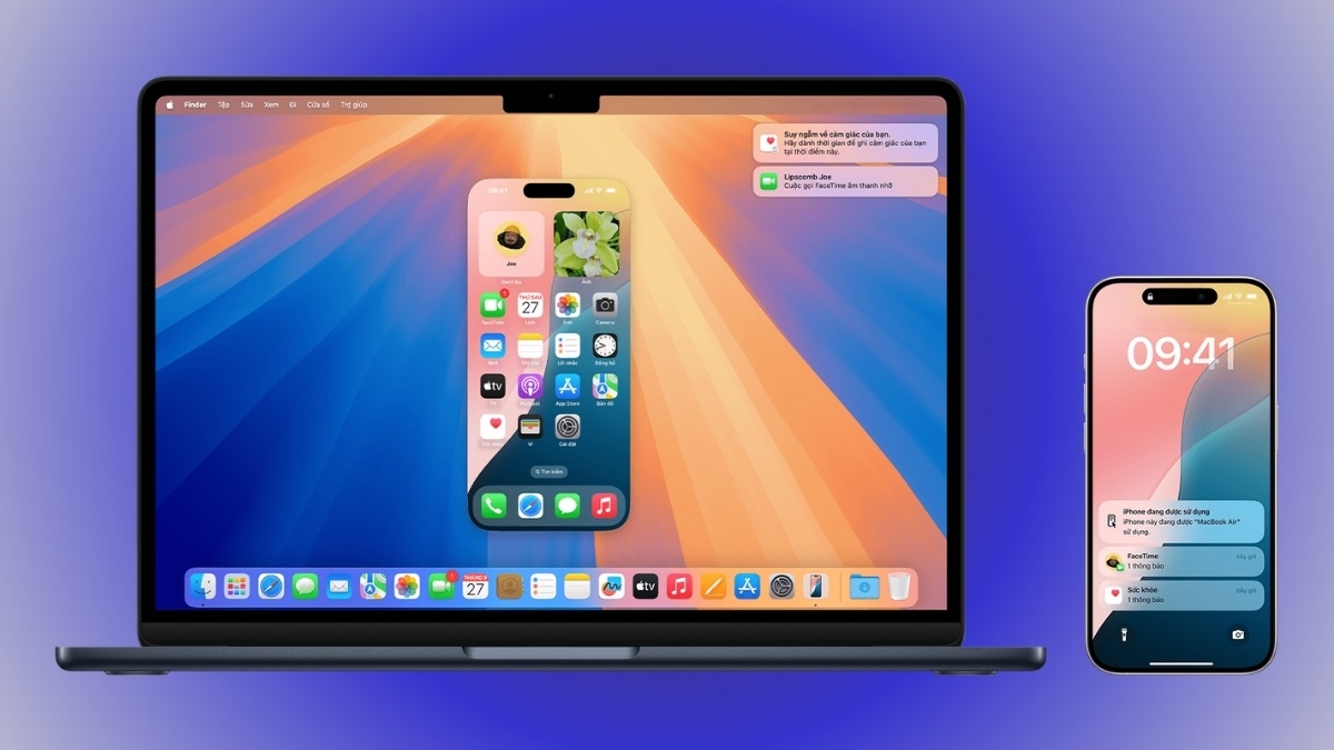 Một số lưu ý khi sử dụng tính năng iPhone Mirroring
