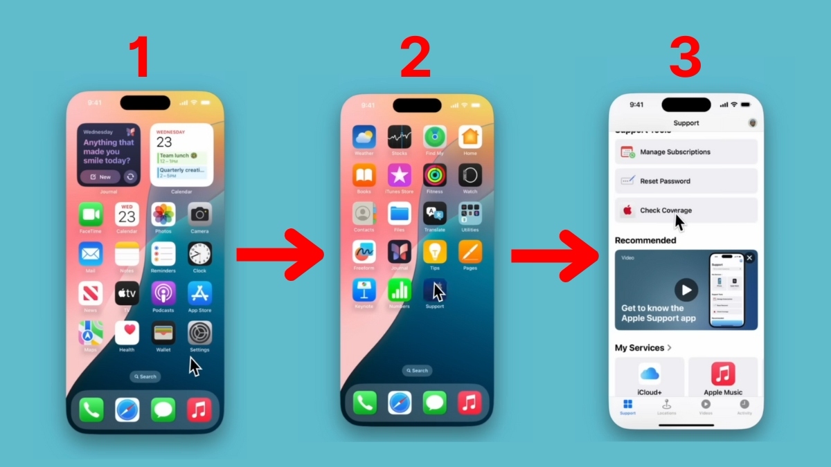 Cuộn và mở ứng dụng iPhone từ máy Mac