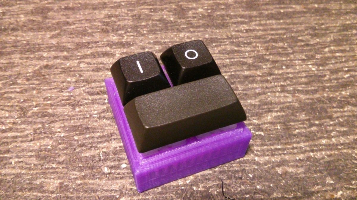 Ngoại hình mẫu bàn phím Binary Keyboard