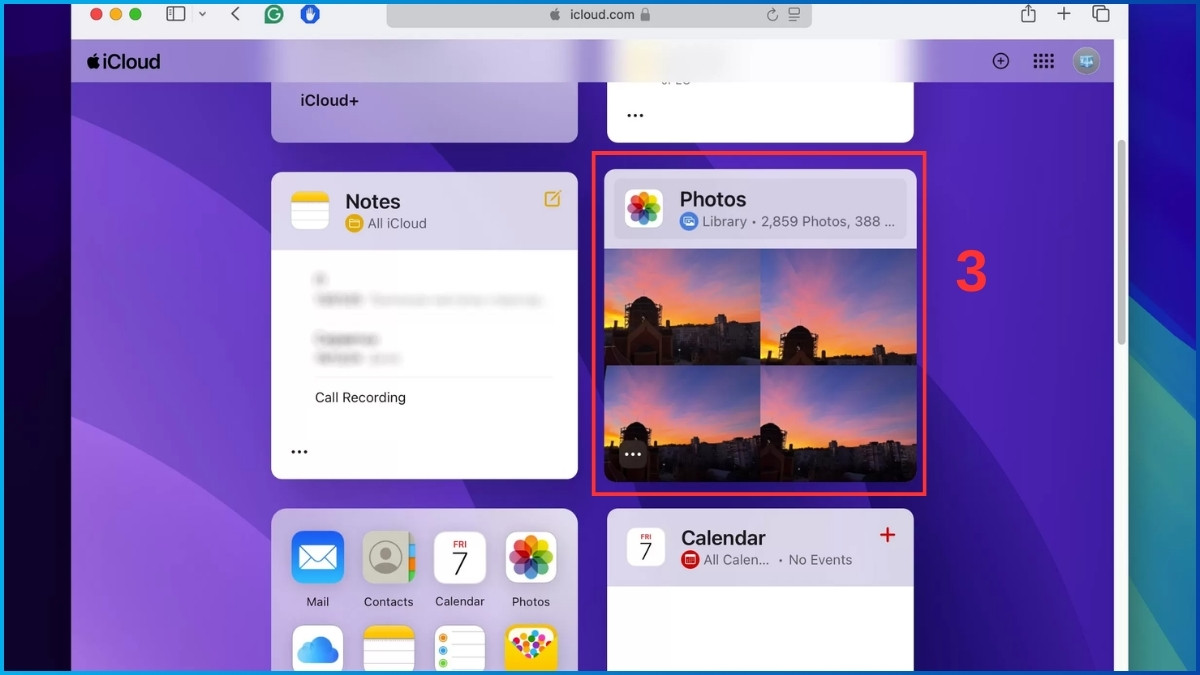 Mở thư viện ảnh (Nguồn ảnh: Internet)