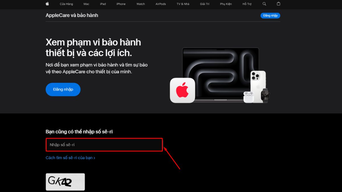 Kiểm tra bảo hành Apple AirPods