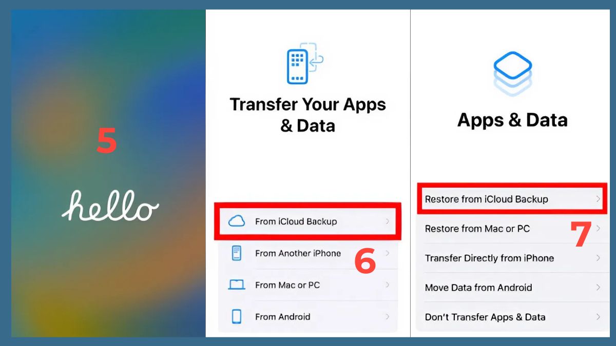 Khôi phục nhật ký cuộc gọi từ iCloud