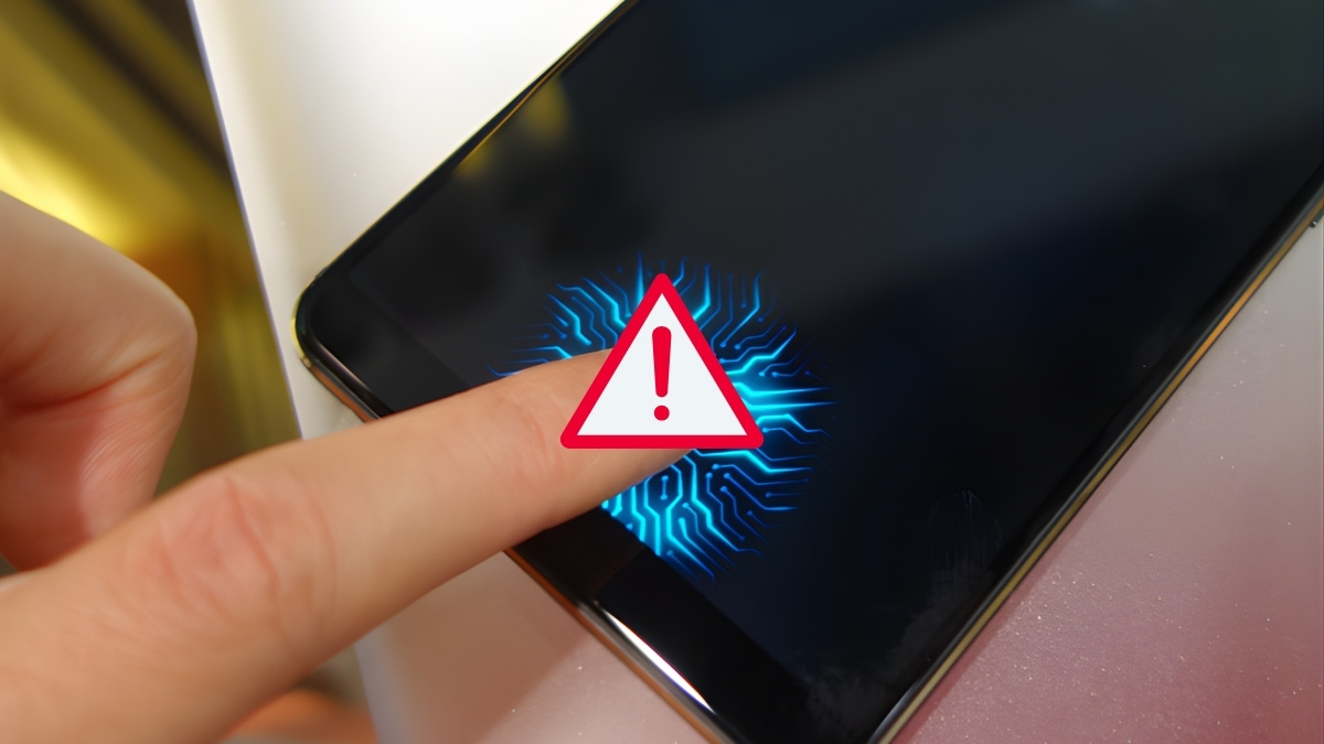 Thay cảm biến vân tay khi máy không nhận diện hoặc báo lỗi