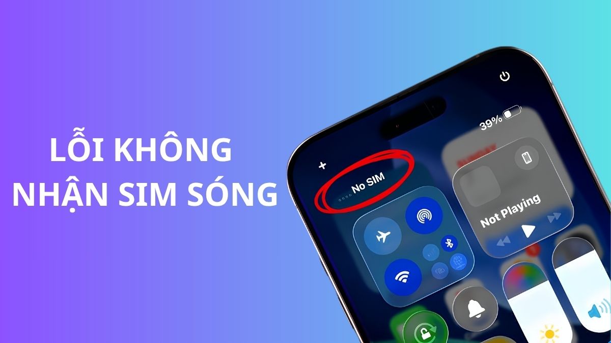 Lỗi không nhận SIM sóng