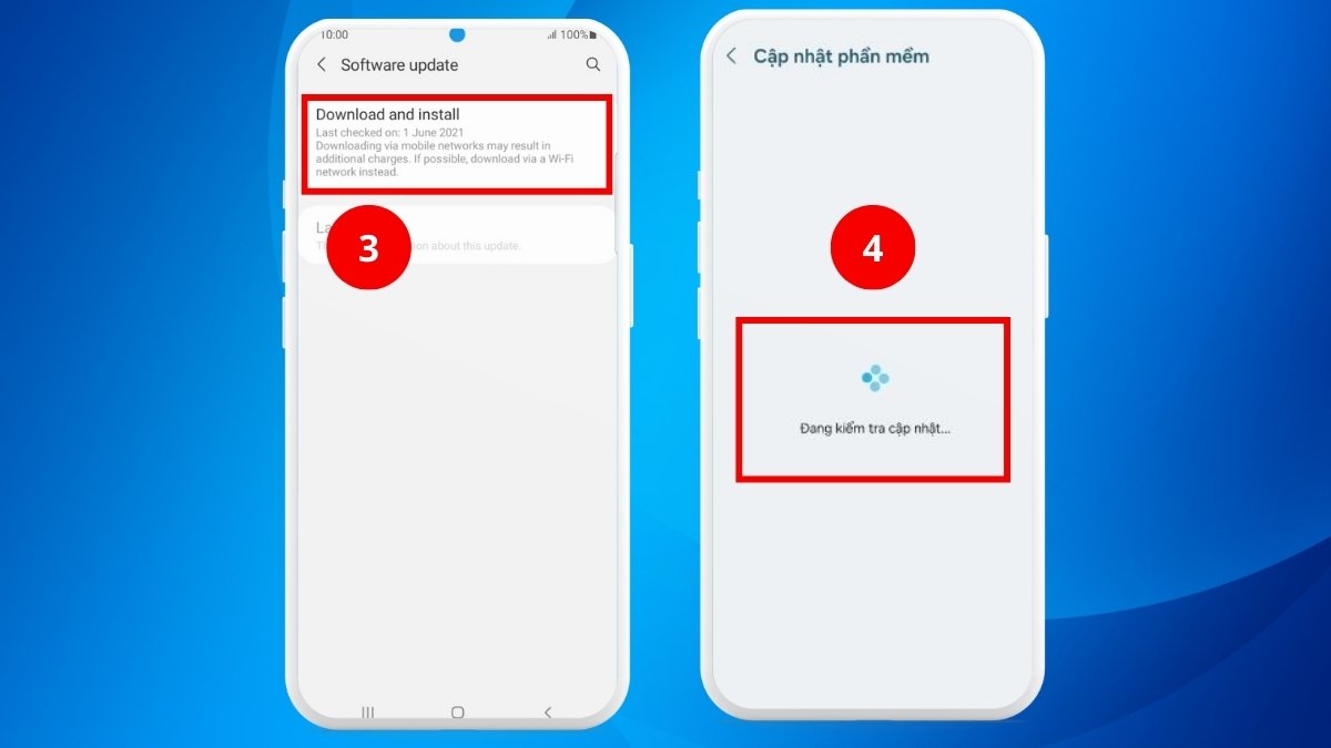 Chọn Tải về và cài đặt