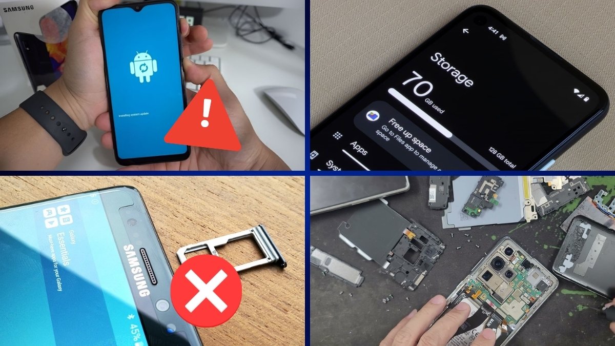 Các yếu tố gây lỗi Airplane Mode trên điện thoại Samsung