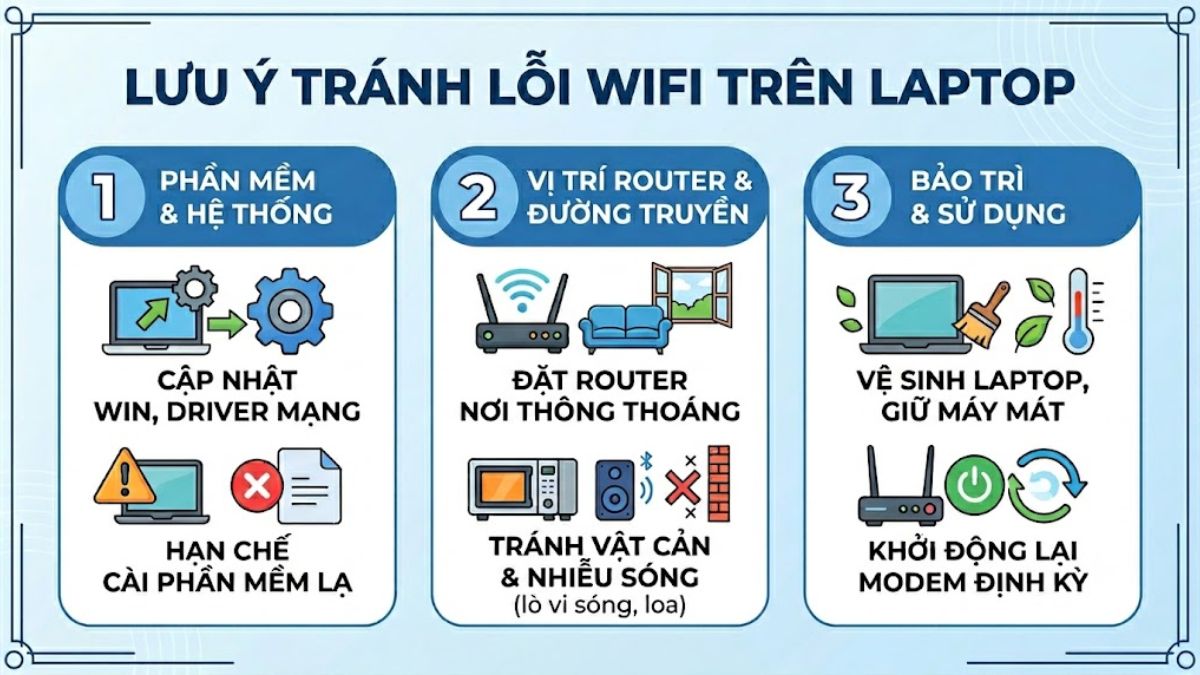 Trường hợp nên mang laptop đi sửa