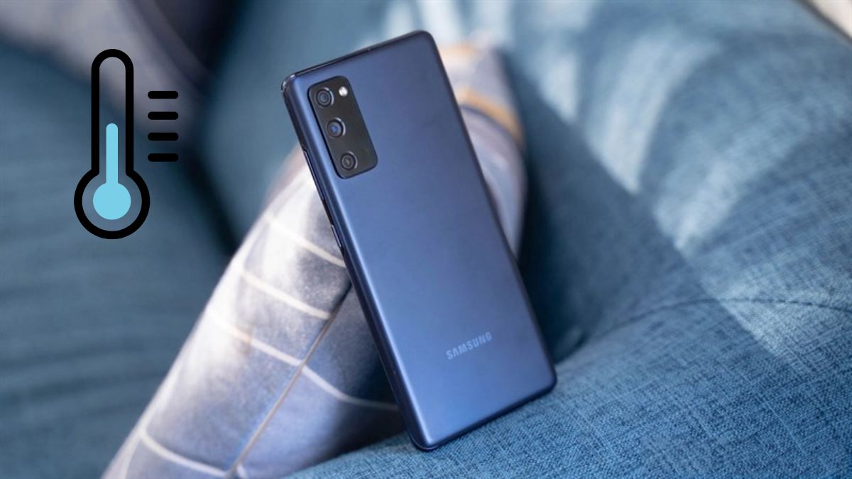 Máy bị ẩm khiến máy Samsung bị lỗi nhiệt độ quá thấp