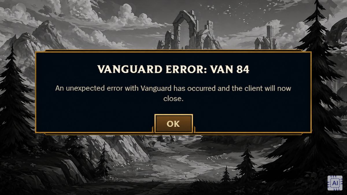 Lỗi Vanguard trong Liên Minh Huyền Thoại