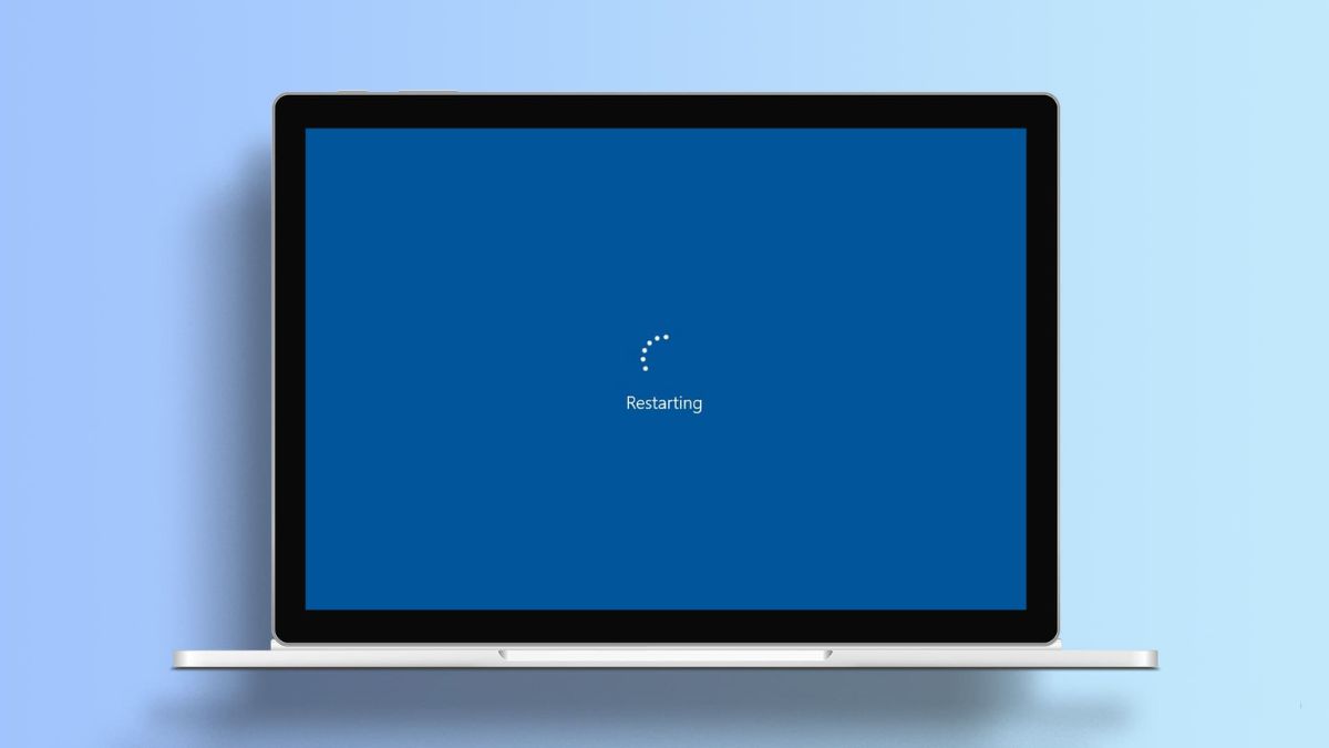 Khởi động lại PC