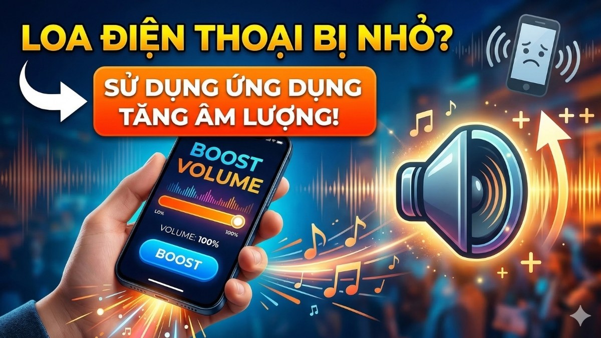 Cách khắc phục loa điện thoại bị nhỏ bằng app hỗ trợ tăng âm