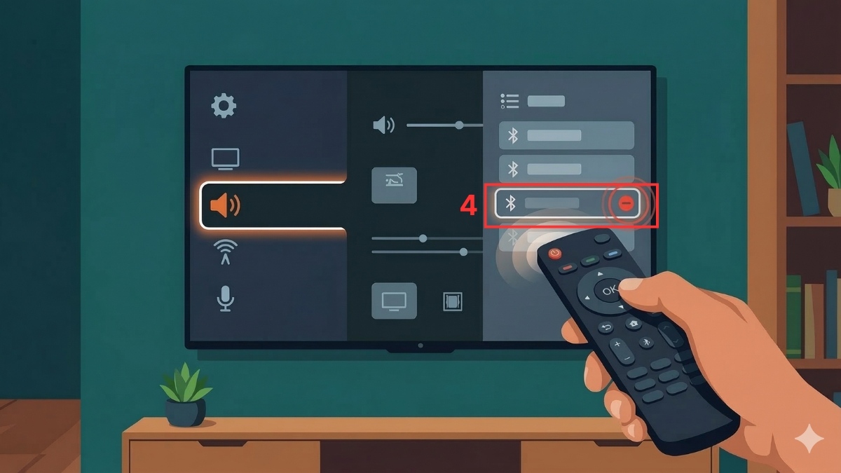 Xóa các thiết bị âm thanh cũ không còn sử dụng