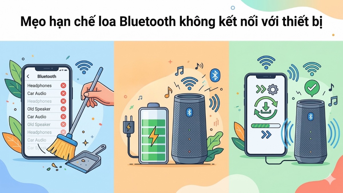 Làm trống danh sách kết nối Bluetooth trên cả điện thoại, Tivi