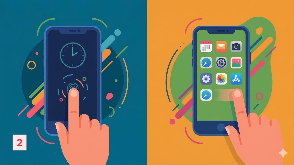 Khởi động lại điện thoại