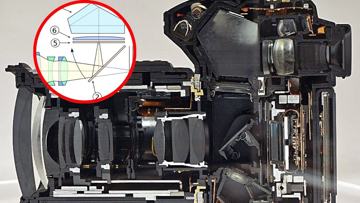 Các bộ phận cấu tạo máy ảnh DSLR