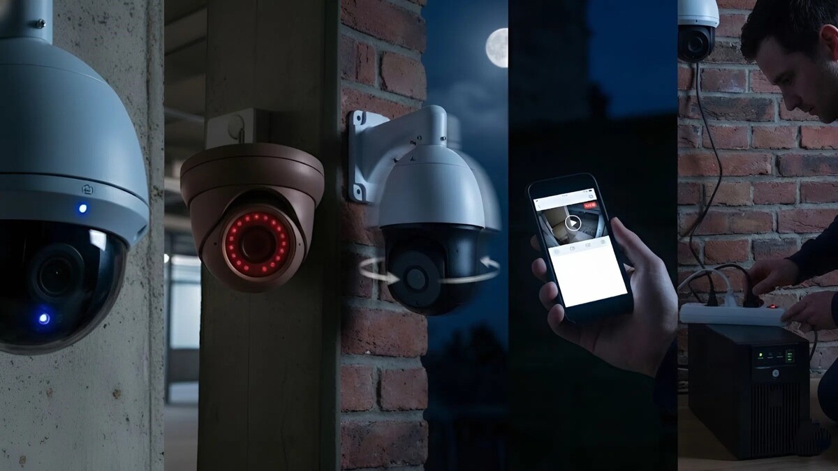 Dấu hiệu nhận biết camera còn hoạt động khi mất điện