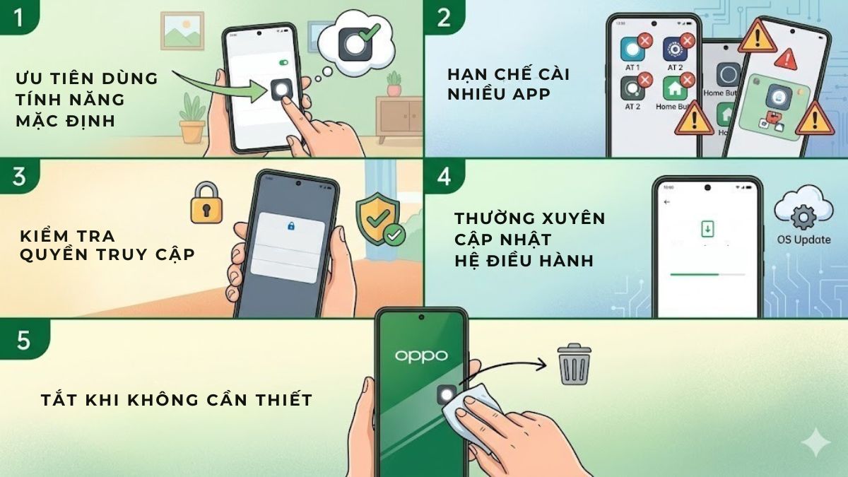 Một số lưu ý cần biết
