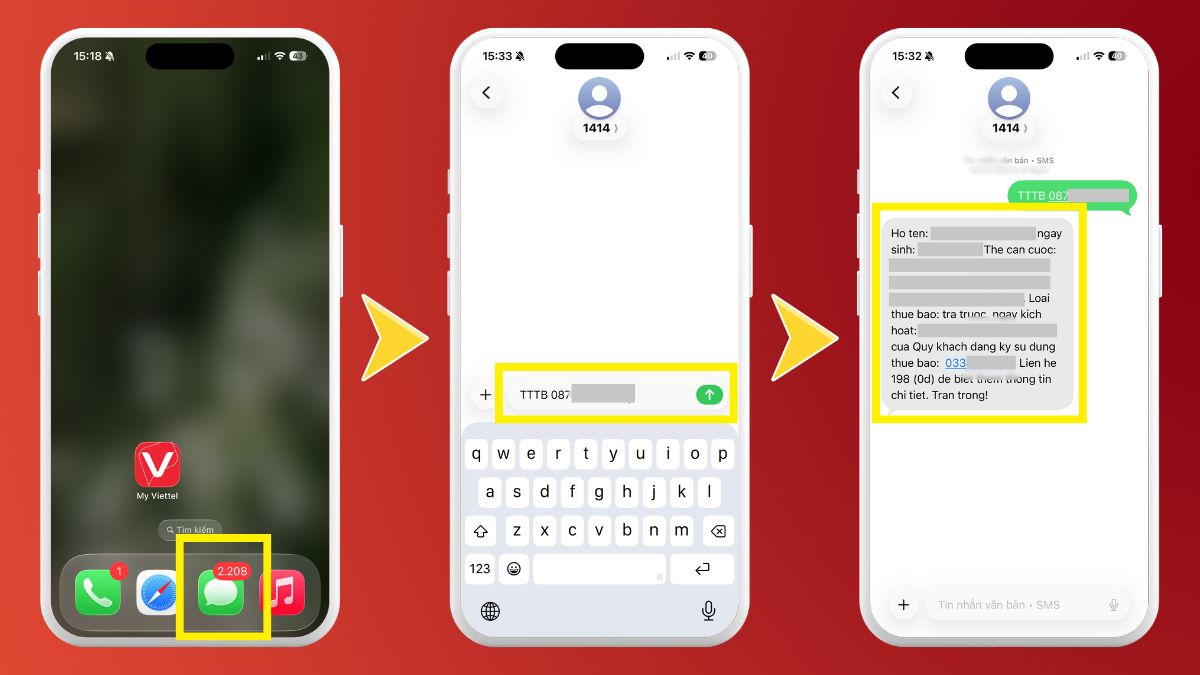 Cách kiểm tra SIM Viettel có bị khóa bằng số 1414