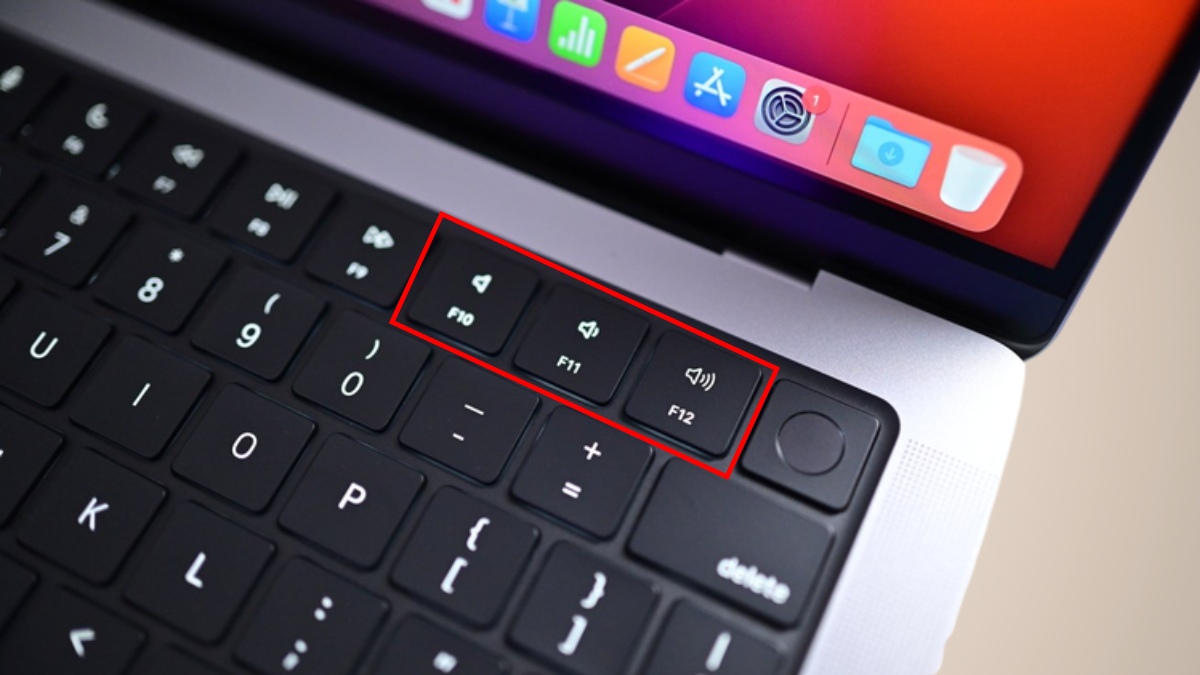 Phím chức năng trên bàn phím MacBook