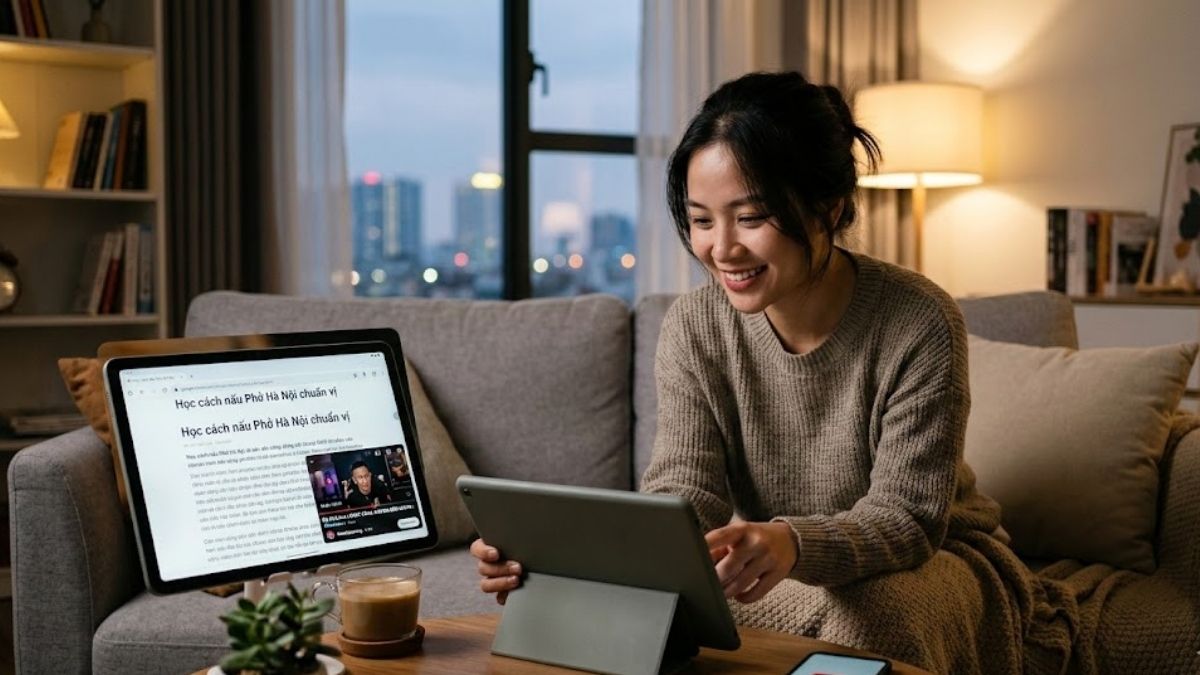 PiP YouTube phát video trên màn hình nhỏ