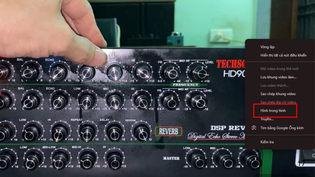 Cách bật chế độ Hình trong Hình ở Windows