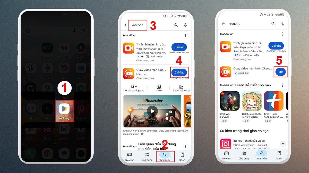Tải ứng dụng XRecorder