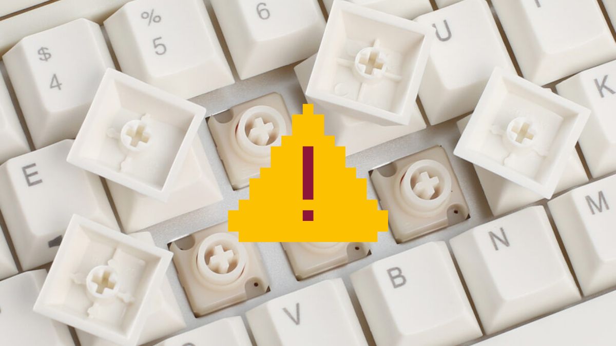 Những lỗi thường gặp sau khi reset bàn phím cơ