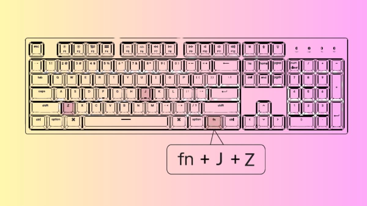 Tổ hợp phím reset của bàn phím